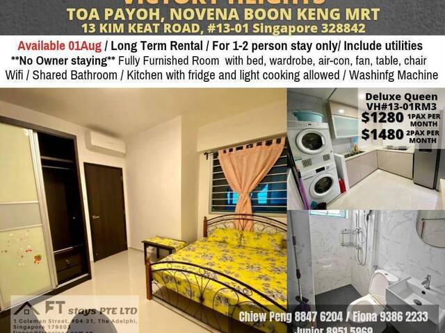 Room For Rent - VICTORY HEIGHTS #13-01 RM3