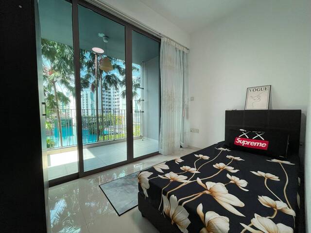 Nine Residences Bedroom with Balcony