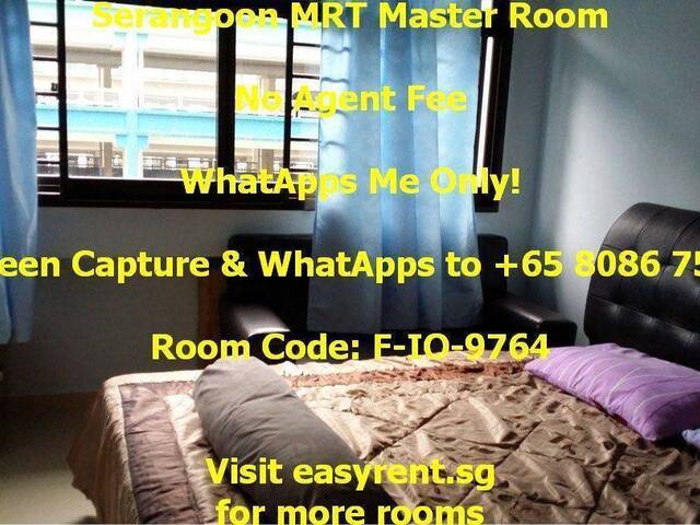 Serangoon MRT Master Room