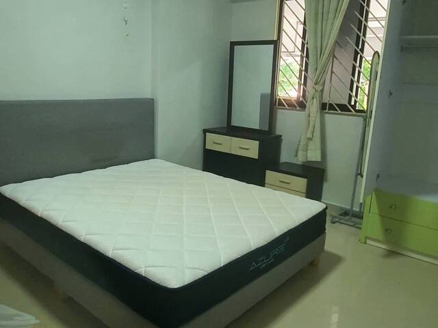 Near mrt, bus stop, supermarket, university, hospital. The house has few people so it is quiet and c