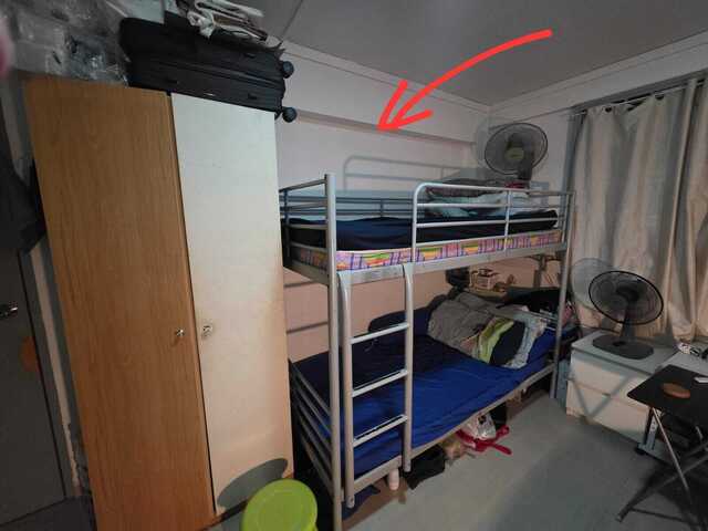 One (1) Male Bedspace for Shared Room (For replacement)