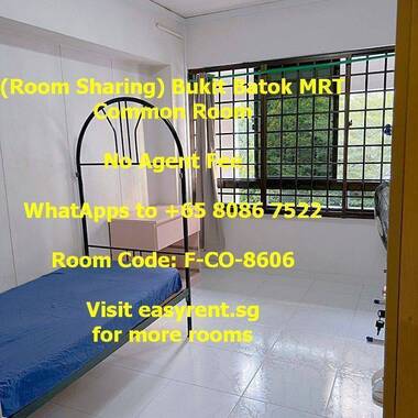 (Room Sharing) Bukit Batok MRT Common Room