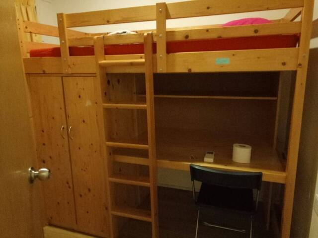 Loftbed room at lavender street near bugis city. Room code: LavLoft.