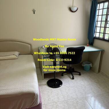 Woodlands MRT Master Room