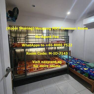 (Room Sharing) Hougang MRT Common Room