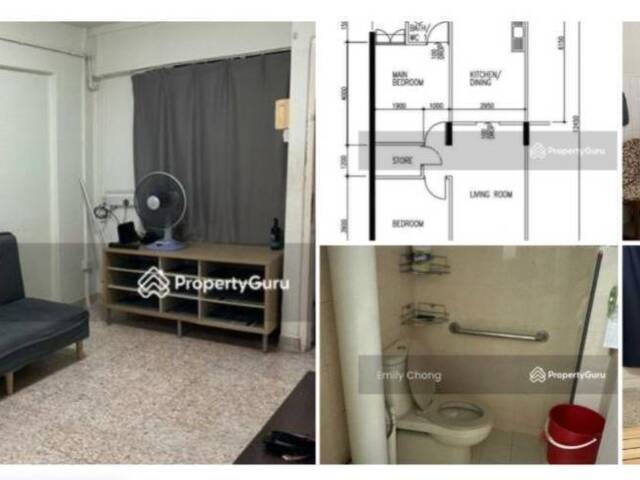 2+1 @ Blk 19 Teck Whye Lane - no aircon
