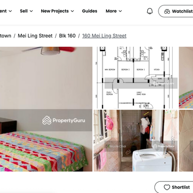 Blk 160 Mei Ling - $1000 for 1 guy (Aircon + WiFi) - 5 mins walk Queenstown MRT