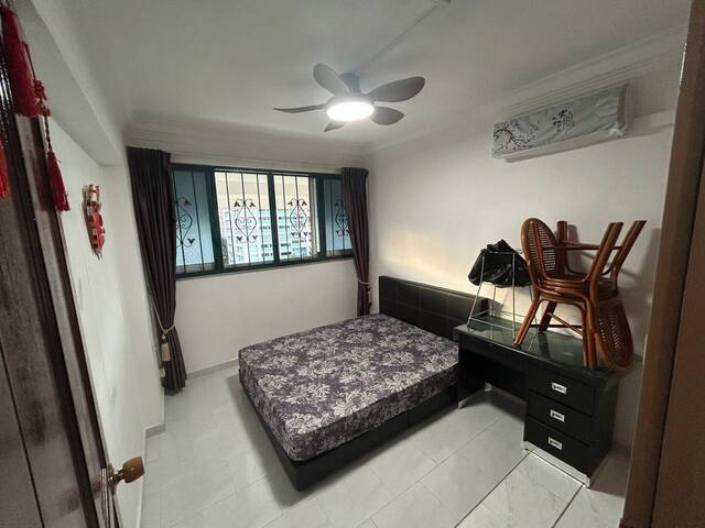 Bright, Furnished Bedroom for Rent – Near Yishun MRT, All Utilities Included