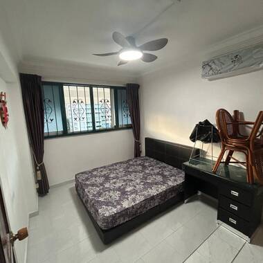 Bright, Furnished Bedroom for Rent – Near Yishun MRT, All Utilities Included