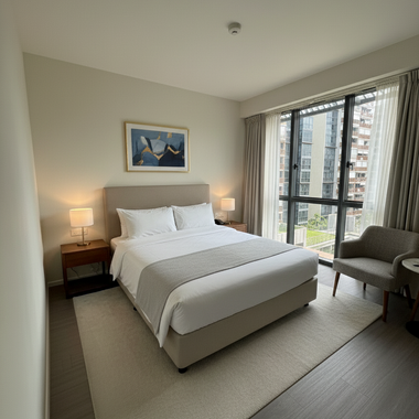 evrything is ready , just move in to condo room