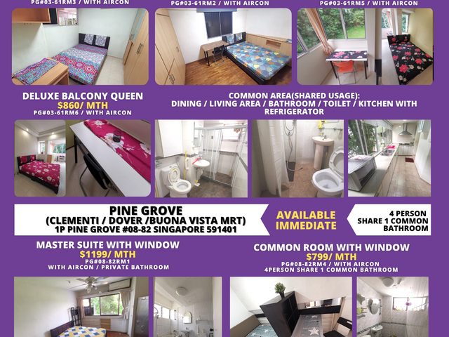 Room For Rent - Near Toa Payoh MRT