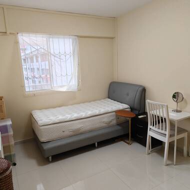 5min walk to Bugis Junction/MRT furnished room