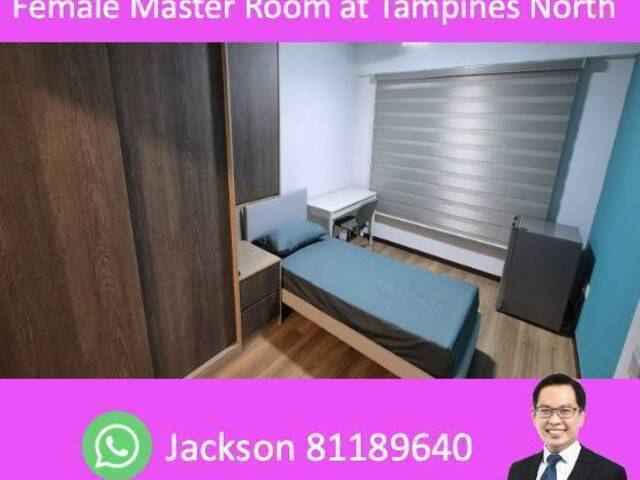 New master room for 1 female - Tampines North