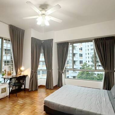 ✨ Maple Woods Master Bedroom – Newly Setup Unit! Be the First to Stay! No Agent Fee ✨