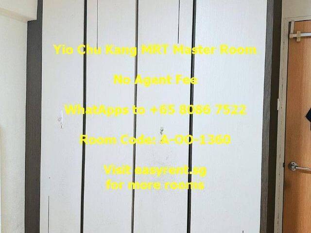 Yio Chu Kang MRT Master Room