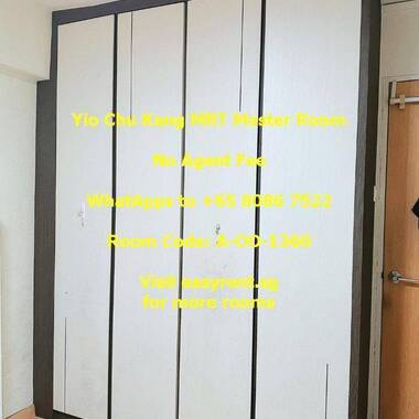 Yio Chu Kang MRT Master Room