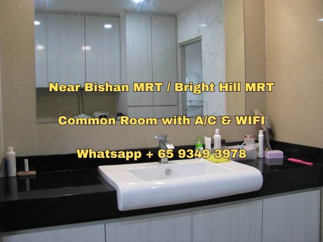 Fully Furnished Common Room With AirCon & WiFi @ Near Bishan MRT & Bright Hill MRT