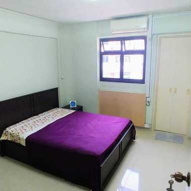 Master Bedroom with Aircon near MRT
