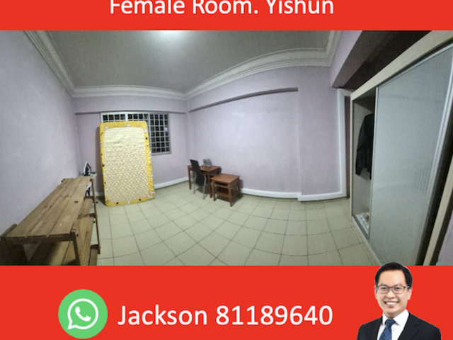 Female room - Blk 662 yishun ave 4