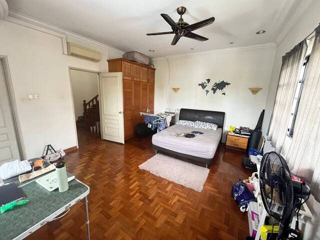 Masterro with balcony and private toilet