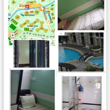 Chiltern Park Condo - $800 for 1 guy (aircon +wifi) - 6 mins walk to Lorong Chuan MRT