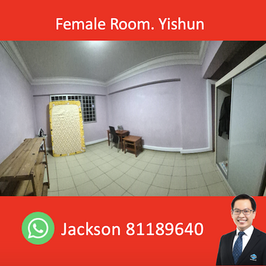Female room - Blk 662 yishun ave 4
