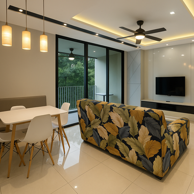 Rent 3-Bedder Condo at Punggol . Edgedale Plains.