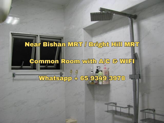Fully Furnished Common Room With AirCon & WiFi @ Near Bishan MRT & Bright Hill MRT