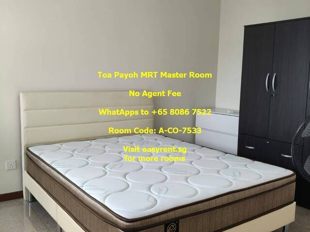 Toa Payoh MRT Master Room