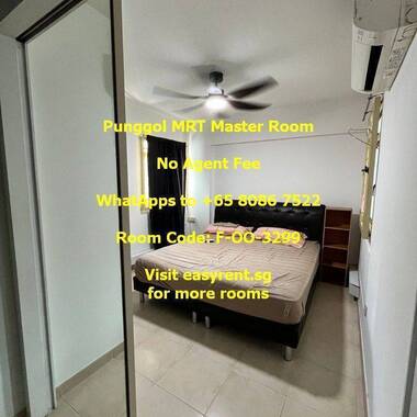 Punggol MRT Master Room
