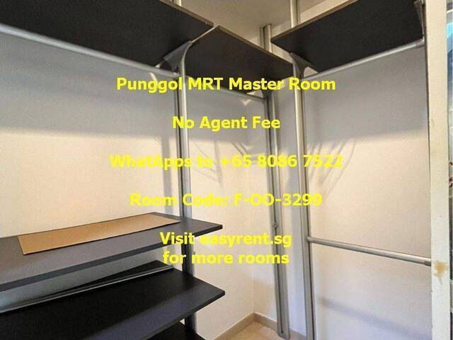 Punggol MRT Master Room