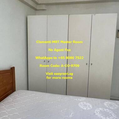Clementi MRT Master Room