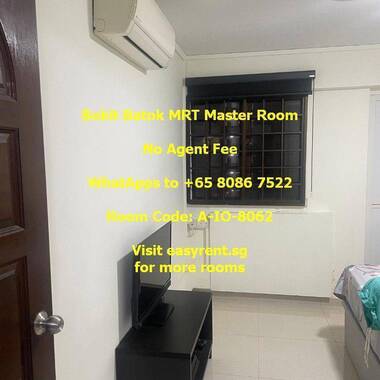 Bukit Batok MRT Master Room