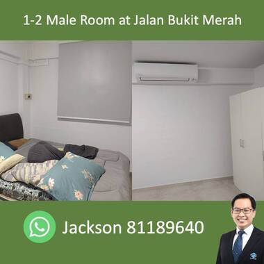 Male Room - Blk 113 Jalan Bukit Merah