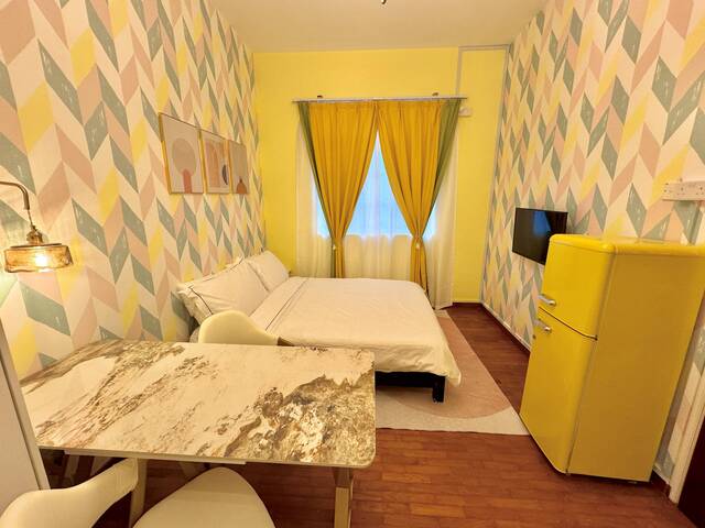 $2150 | No Agent Fee❤ Studio Sunshine❤ Smart Washer/Dryer/TV | Private Bathroom & Kitchen | Near Int