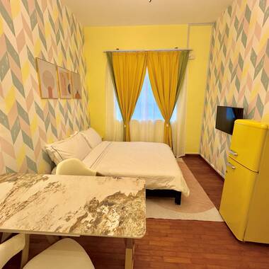 $2150 | No Agent Fee❤ Studio Sunshine❤ Smart Washer/Dryer/TV | Private Bathroom & Kitchen | Near Int