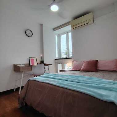 Newly Furnished Condo Premium Room with bed for rent in SIMEI.
