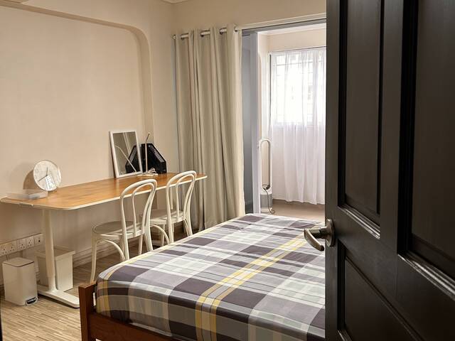 Special room with balcony for couple.