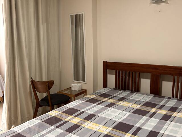 Special room with balcony for couple.