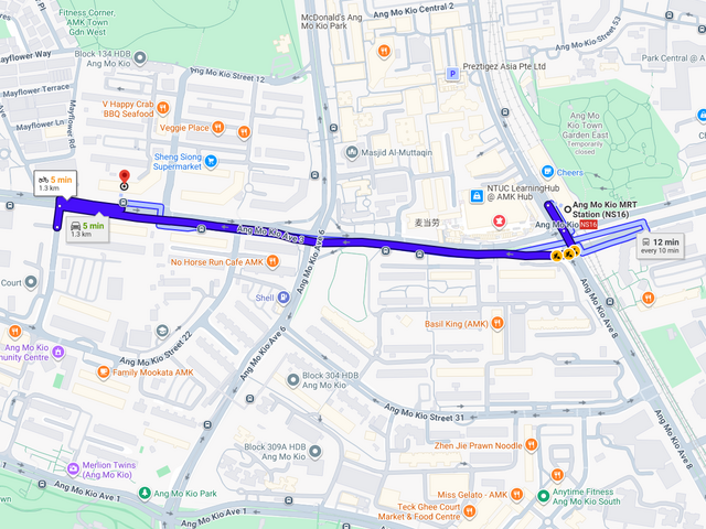 Female Shared Room @ Ang Mo Kio For Rent (2 Pax in the Room Female Environment)