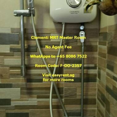 Clementi MRT Master Room