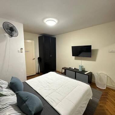 Vision co-living master bedroom