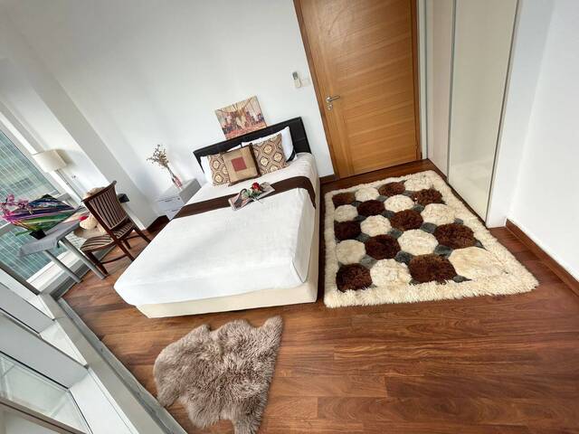 IOI Central Boulevard Towers/MBFC/Raffles place MRT - Queen Room with Marina Bay Sands view