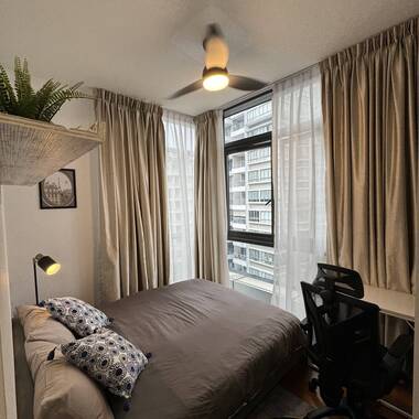 Vision co-living master bedroom