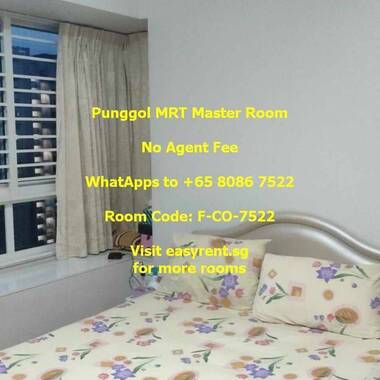 Punggol MRT Master Room