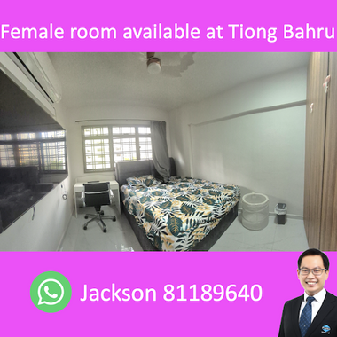 Rent Room at Tiong Bahru (118A Jalan Membina)