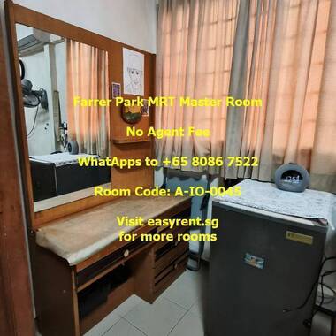 Farrer Park MRT Master Room