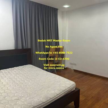 Bedok MRT Master Room