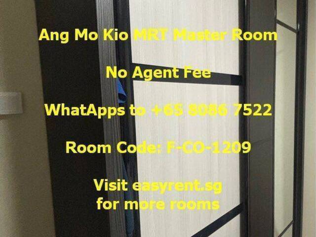 Ang Mo Kio MRT Master Room