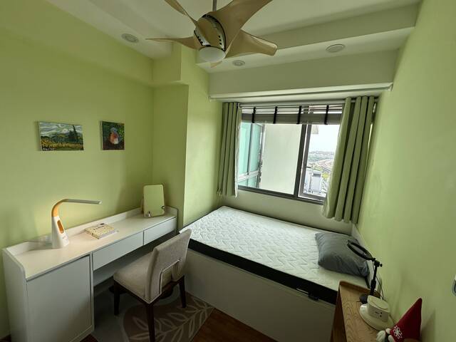 Double Bay SIMEI MRT Condo rooms 马上入住四美地铁站公寓